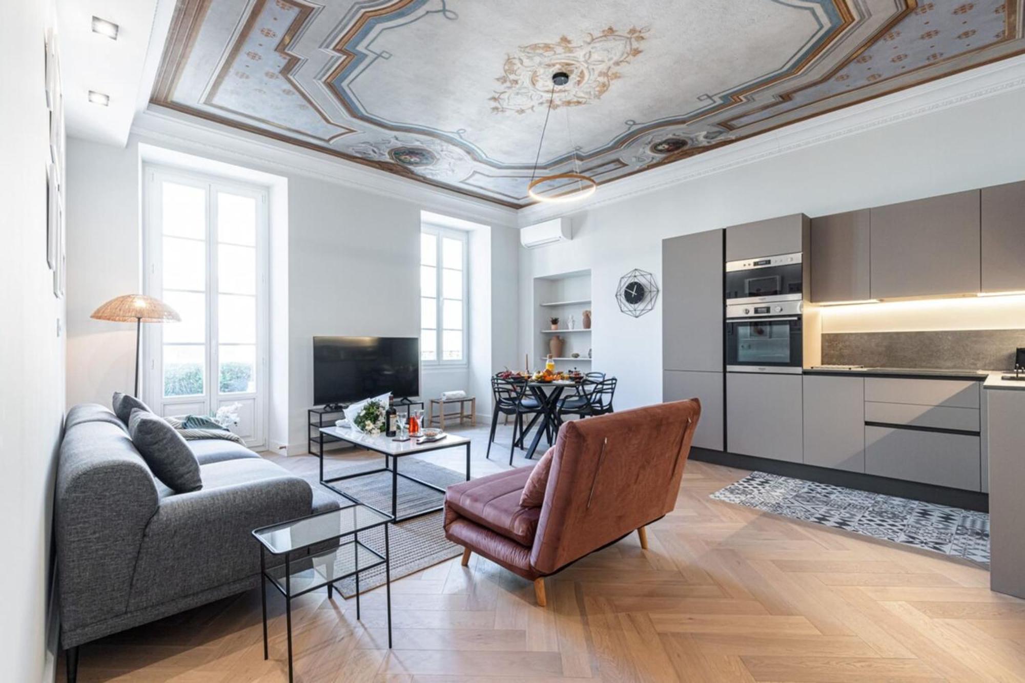 Philibert - Traditional Apart With Historical Fresco Nizza Exterior foto